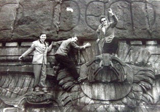 1957 am Deutschen Eck in Koblenz